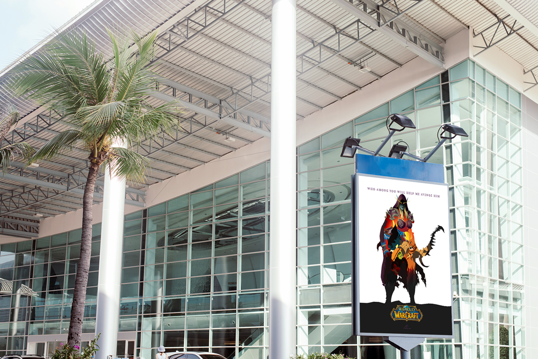 Présentation de l'affiche Sylvanas pour Blizzard