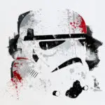 Paint splatter Stormtrooper