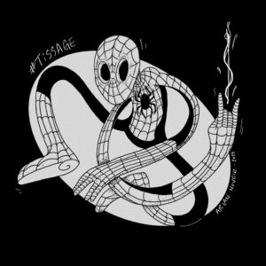 Inktober 2025 - Jour 2 : Tissage