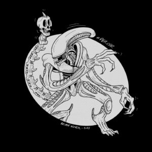 Inktober 2025 - jour 6 : Percer