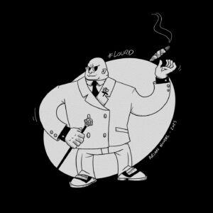 Inktober 2025 - jour 9 : Lourd
